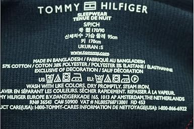 tommy hilfiger rn 36543 ca 50900