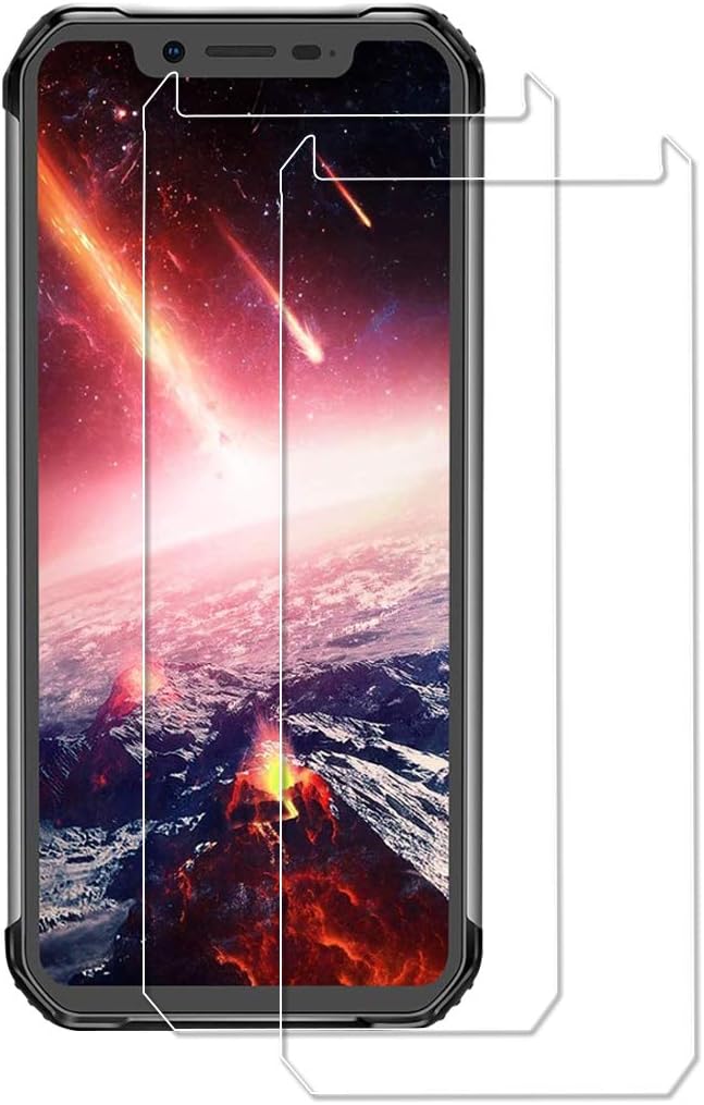 Ulykal Screen Protector for Blackview BV9600 Pro [2 Pack] Tempered Glass Ultra-thin Crystal Clear Shatter-Proof Anti-Scratch Glass Screen Protector