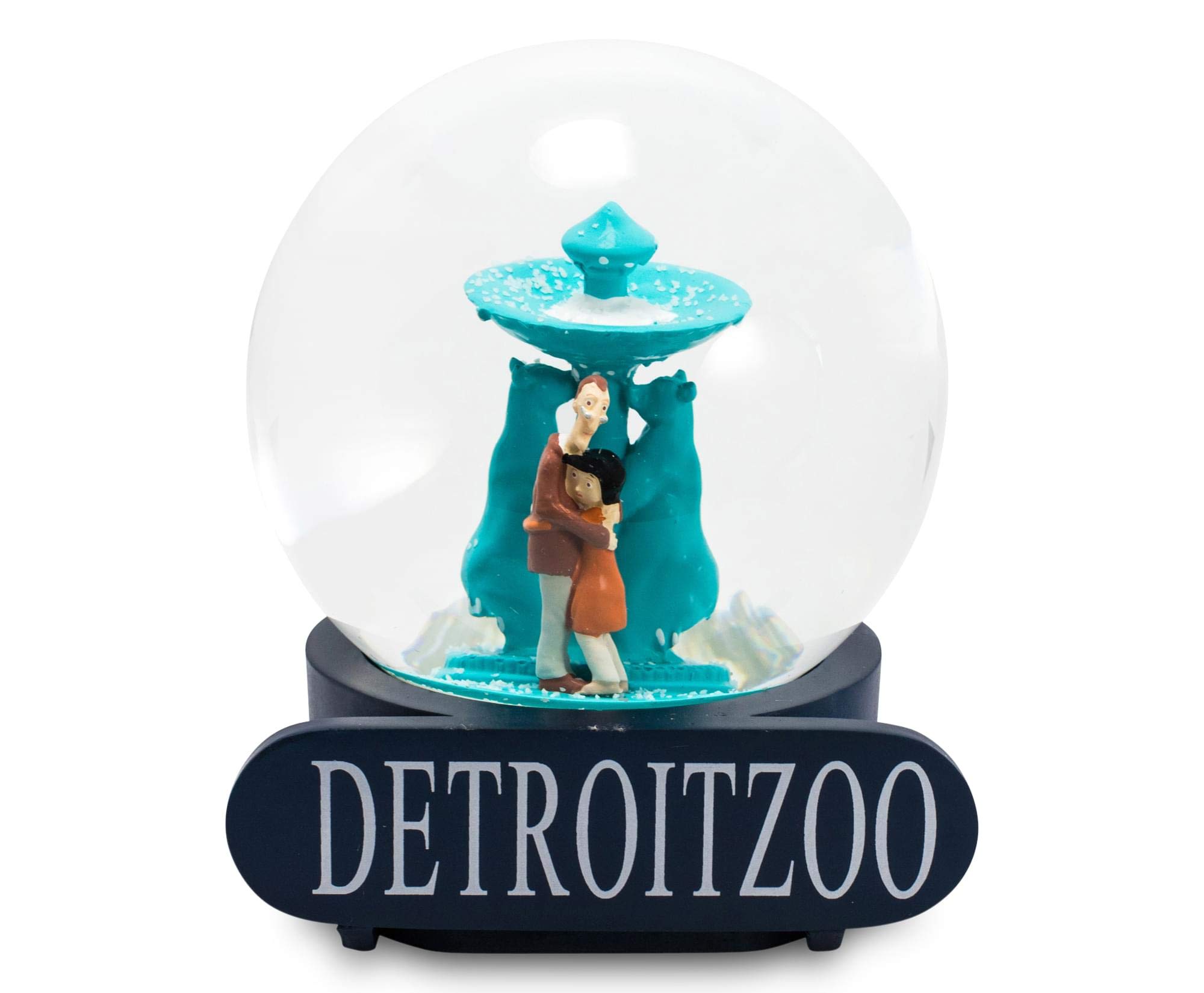 Coraline Snow Globe Detroit Zoo Collectible Display Piece | 6 Inches Tall