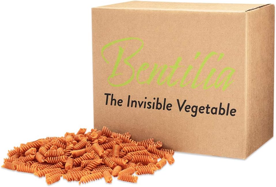 Bentilia Organic Gluten Free Pasta Red Lentil Rotini- Plantricious Certified, Single Ingredient, No-GMO, Low Glucose, Plant-Based Protein, Healthy Snacks (10 lb Bulk Case) Organic 10LB Bulk