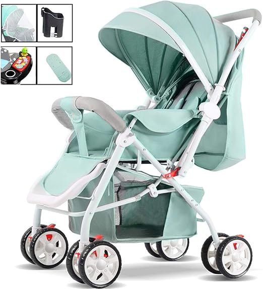 five point harness stroller