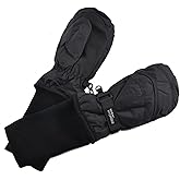 SnowStoppers Kids Waterproof Long Cuff Winter Mittens