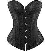 Grebrafan Medieval Night Out Renaissance Corset Bustier Top