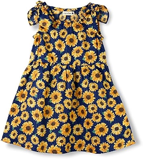 Amazon ブランシェス Branshes ひまわり柄サンドレス ネイビーブルー 01 80cm フォーマル 通販