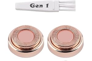 Flawless Replacement Heads,Rimoleur Facial Hair Remover Replacement Heads Generation 1 for Finishing Touch Flawless Facial Hair Removal Tool for Women,Pack of 2