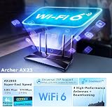 TP-Link Archer AX1800 Wi-Fi 6 Gigabit Dual Band Router, OneMesh, Gaming Ready view 4