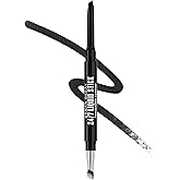 Urban Decay 24/7 Liquid Stick Waterproof Eyeliner - Smudge-Proof, Transfer-Proof, Up to 24HR Wear, Dual-Ended Retractable Gel Liner with Blending Eye Brush, Slanted Angled Tip, Vitamin E - 0.012 oz