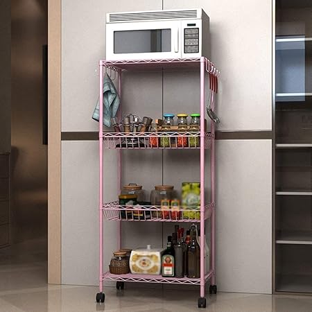 Ajuste para estantería de casa Estante Estante, horno de ...