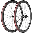 SUPERTEAM Carbon Wheelset 700C Tubeless Gravel Wheelset Disc Braking 45TU-28