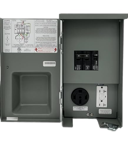 Eaton 8450N 50 Amp 250V 15-50 3-Pole/4-Wire Power Receptacle