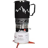 Camping Stove Gas System Portable Gas Cooking Set Pot Burner for Outdoor Backpacking Trekking Fishing