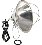 Woods Clamp Lamp with 10 Inch Reflector And Bulb Guard (300 Watt Bulb, 6 Foot Cord)