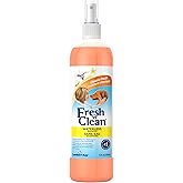 PetAg Fresh ’n Clean Waterless Shampoo, Classic Fresh Scent - 12 oz - Rinse-Free, Anti-Tangle Spray - Gently Cleanses and Moisturizes with Aloe Vera - Soap Free