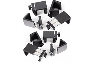 Blasoul (Upgrade 8pcs Aluminum Alloy Outdoor Furniture Clips,Adjustable Patio Sofa Clips,Suit for All Tube Length 1 inches-2.16 inches Wicker Furniture,Not Easy to Break