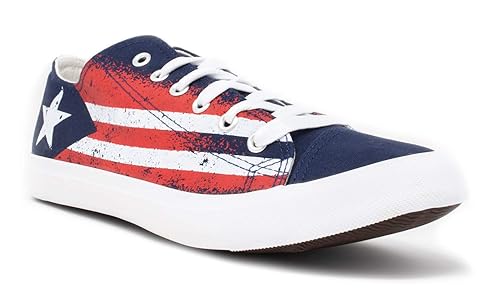 flag tennis shoes