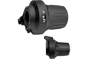 Aikolesa 7 Speed Shifter Lever, RV100-7R Bicycle Twist Shifter Lever for Mountain Commuter Road Bike