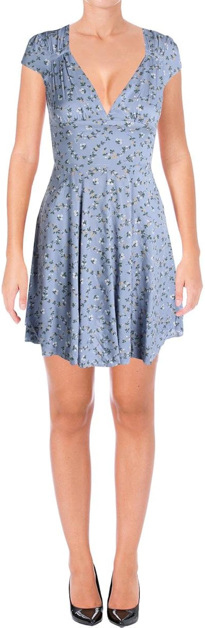 Ralph Lauren Denim Supply Floral Print V Neck Dress 10 At Amazon Women S Clothing Store