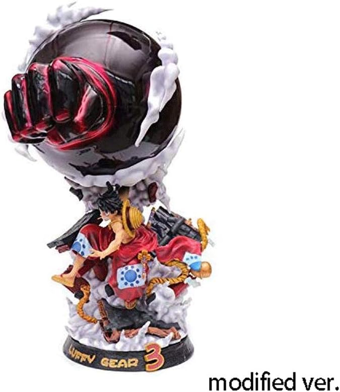 Yanshangqi One Piece Monkey D. Luffy Action Figure Gear Third Gear Fourth Luffy Figure - 17.71 Inches
