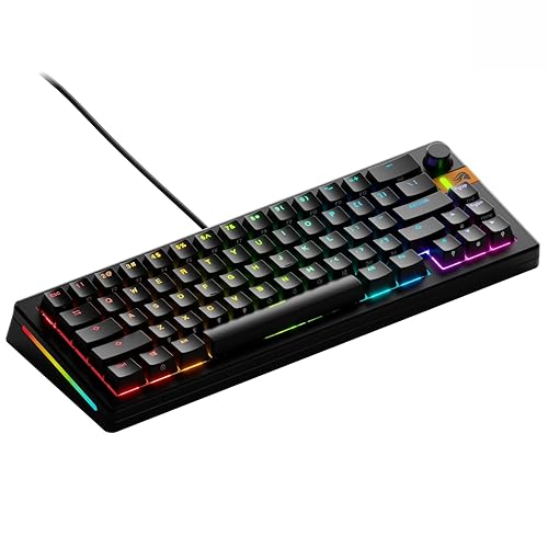 Glorious Gaming - GMMK 3 HE Rapid Trigger Keyboard, Hall Effect, 8K Polling Rate, MX Mechanical & Magnetic Switches, Hotswappable 65% Keyboard, Modular Gasket System, Doubleshot PBT keycaps (Black) - Amazon deal for $164.99