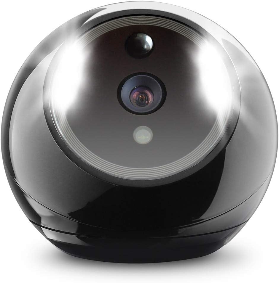 Amaryllo iCam Atom2 FHD Security Camera Black with Facial Recognition