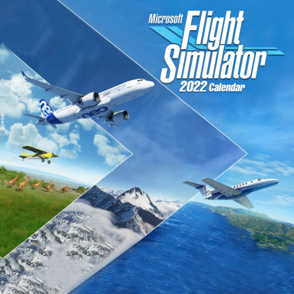 Amazon.com: Microsoft Flight Simulator Calendar 2022: OFFICIAL game  calendar. This incredible cute calendar july 2021 to december 2022 with  high quality pictures .Gaming calendar 2021-2022. Calendar video games:  9798455125805: Fillion, Nathan: Books