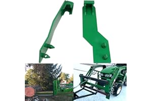 Mountainpeak Loader Quick Tach Weld On Mounting Brackets Fit for John Deere Front Tractor Loaders