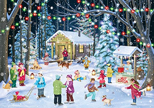Woodland skaters advent calendar - countdown to christm…