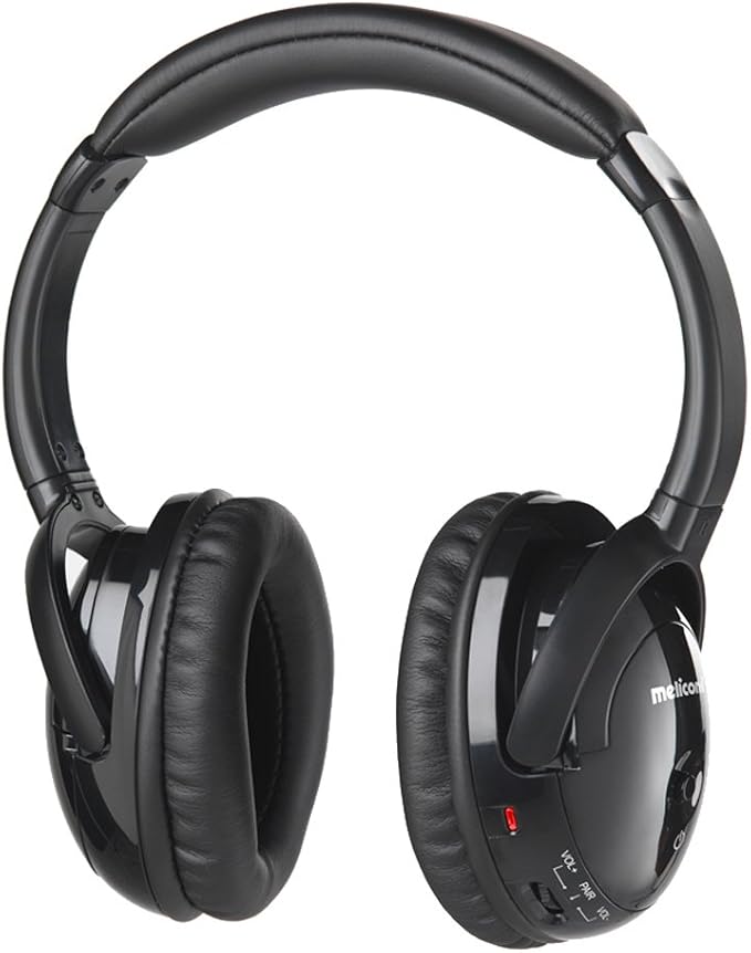 Cuffie TV Wireless Metronic 480183, Ricaricabili, Raggio 30m - Con Base Di Ricarica, 8h Autonomia