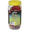 Keeper Corporation 06053-10 Mini Bungee Cord Jar, 20 Count (1 Pack)