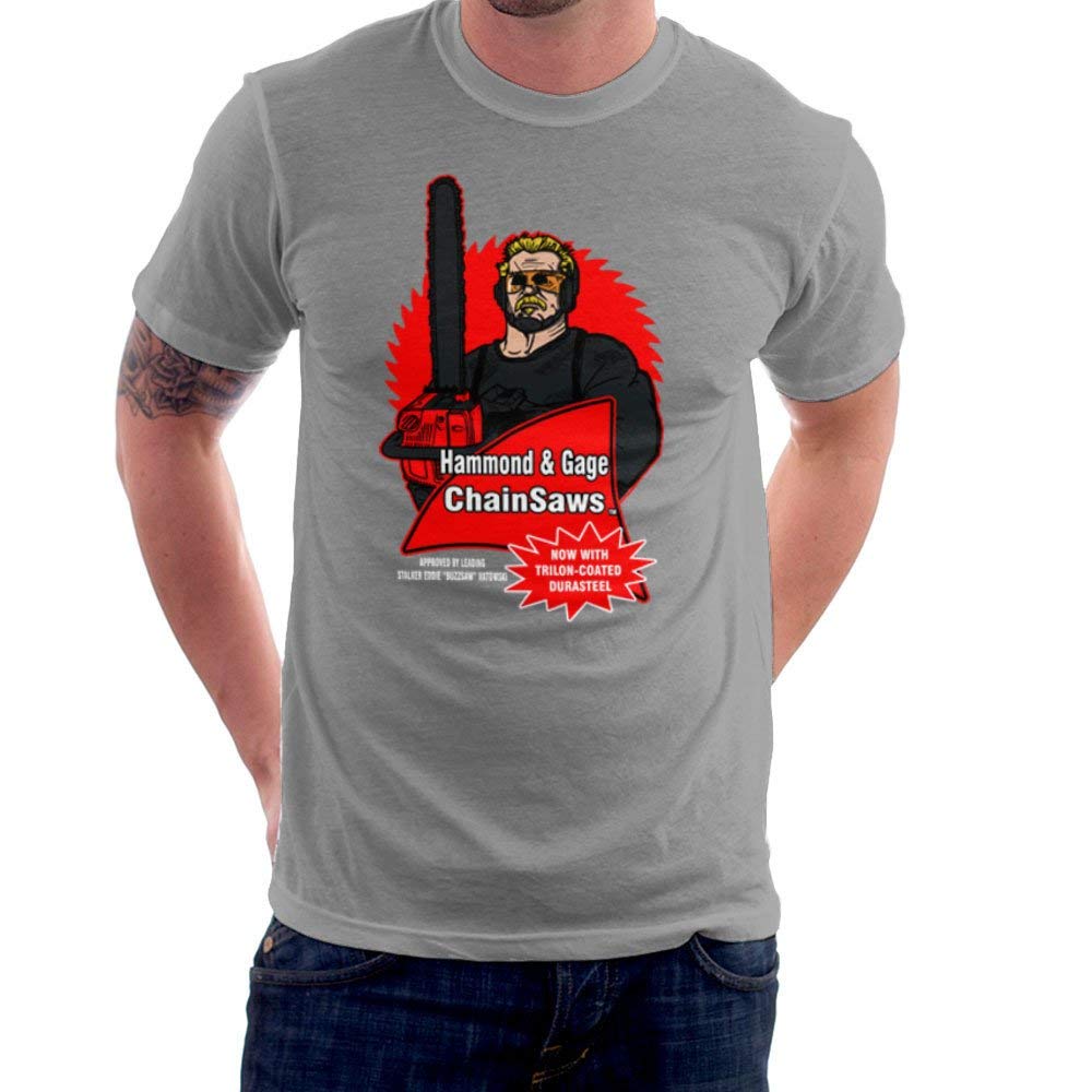 Hammond And Gage Chainsaws Buzzsaw Running Man T Shirt