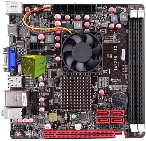 Jetway TAE24G-ITX AMD Hudson D1 Mini-ITX Motherboard w/Embedded Fusion E240 1.5GHz CPU, HDMI