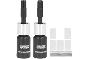 2PCS Car Windshield Repair Liquid Windscreen Chip Repair Kit DIY Window Glass Repair Fluid for Automotive