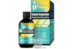 Welsdom Pets Immune Support Liquid Supplement - 60mL | Comprehensive Immune Boost for Cats & Dogs | Antioxidant-Rich Formula 
