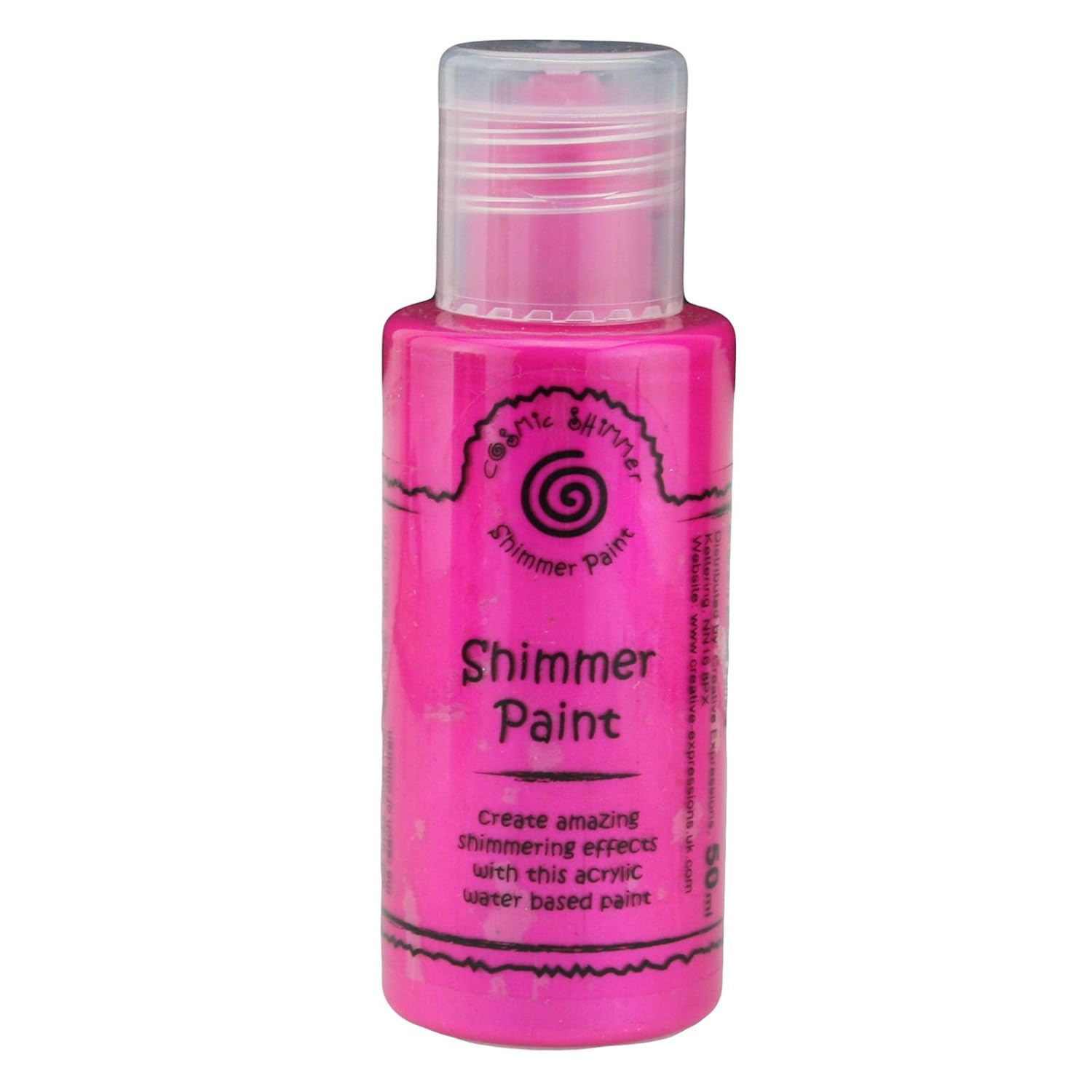 Cosmic Shimmer Shimmer PaintRose Pink, 50ml Amazon.co.uk Kitchen & Home