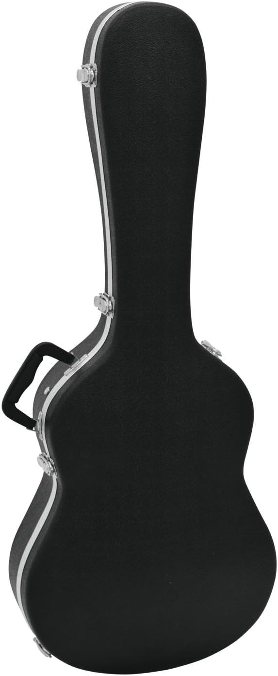showking Set 2 x Case LOKKER for LP Guitar made of ABS Plastic, black - LP Style Guitar Cases/Special Form Guitar Box
