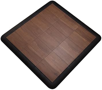 Snapfloors 3x3dkmaplefloor Modular Dance Floor Kit 3 X 3 Dark