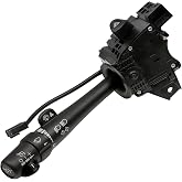 Multifunction Turn Signal Switch,Combination Lever Switch w/Wiper &amp; Headlight Dimmer Control,Fits 2003-2007 Chevy Silverado Tahoe Suburban Avalanche, GMC Sierra Yukon Envoy Buick,Replaces# 12450067
