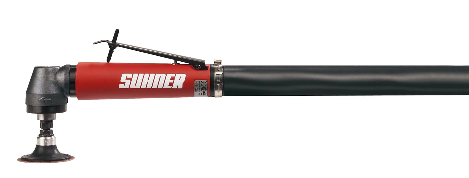 Suhner 11202302 LWC 10 Right Angle Die Grinder, 10000 RPM, 0.43 hp, 1/4