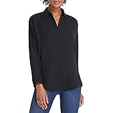 NIC+Zoe Womens Flowing Ease Top