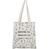 MNIGIU Bookish Tote Bag Books Fans Gift Books Lovers Gift For Readers Books Merch