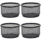 Lorell Paper Clip Holders (LLR84150), 4 Packs
