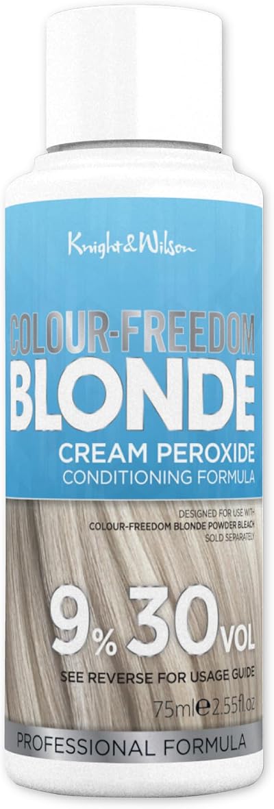 Knight & Wilson Colour Freedom 9% 30 VOL Blonde Developer Cream 75ml