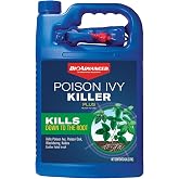 BioAdvanced Poison Ivy Killer Plus - Ready-to-Use Nested Sprayer - Kills Listed Tough Brush Like Poison Oak and Ivy - 1 gal Bottle
