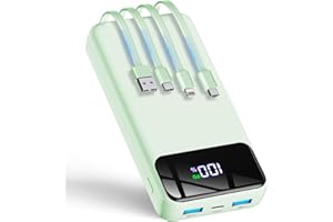 GTOCE Portable Charger,40000mAh Power Bank with 22.5W Fast Charging LED Digital Display Battery Pack with 6 Outputs 2 Inputs,