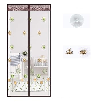 Amazon Com Oldlu Magnetic Mesh Bug Screen Door Mosquito