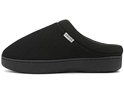 UBFEN Mens Slippers for Indoor Bedroom Memory Foam