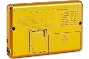 Korg TM-50 Combo Instrument Tuner and Metronome (Gold)