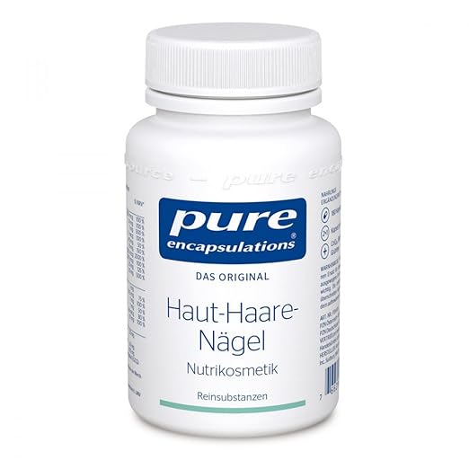 Pure Encapsulations Haut-haare-nägel Kapseln 180 stk