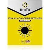 OmniCo - D3 + K2 + Calcium Patches &ndash; 30 Pack