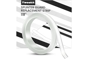 118" Splinter Guard Replacement Strip for Festool Track Saw Guide,Track Saw Splinter Guard for FS/2, 1400/2, FS-SP 5000, FSK 